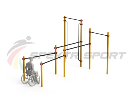 Купить Спортивный комплекс для инвалидов-колясочников WRK-D19_76mm в Назрани 