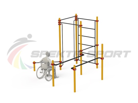 Купить Спортивный комплекс для инвалидов-колясочников WRK-D18_76mm в Назрани 