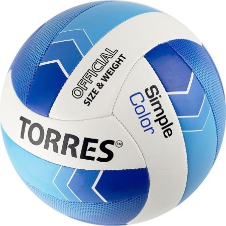 Купить Мяч волейбольный Torres Simple Color любительский р.5 в Назрани 